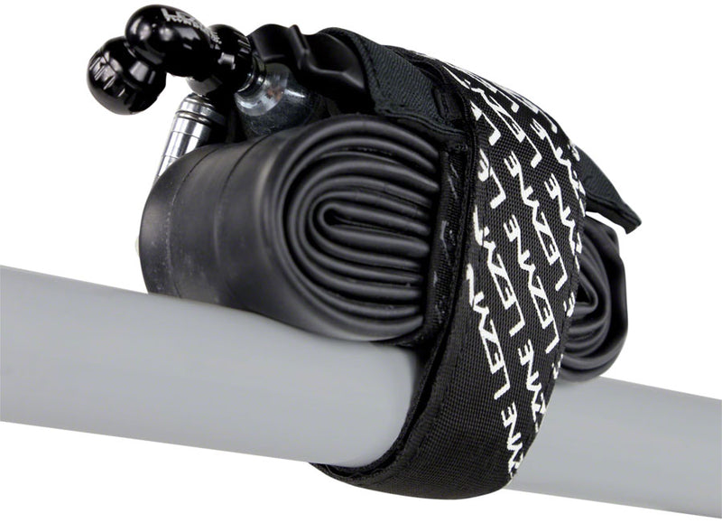 Load image into Gallery viewer, Lezyne Sendit Caddy Tool Wrap: Black Holds CO2 Tube Small Tool Tire Levers
