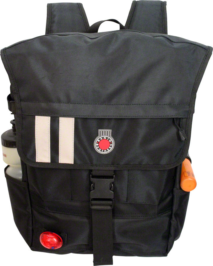 Load image into Gallery viewer, Banjo Brothers Metro Compact Backpack: Black