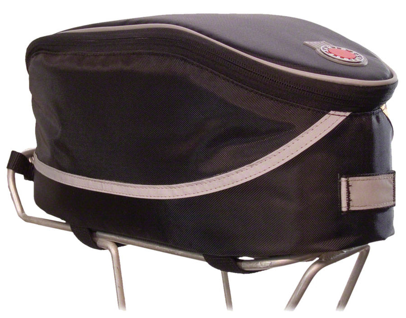 Load image into Gallery viewer, Banjo Brothers Rack Top Bag: Black