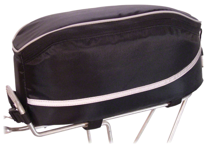 Load image into Gallery viewer, Banjo Brothers Rack Top Bag: Black