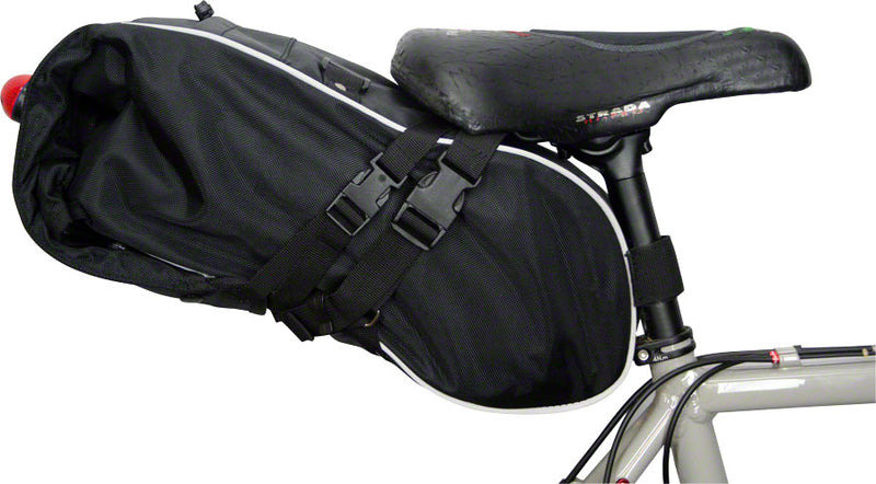 Load image into Gallery viewer, Banjo Brothers Waterproof Saddle Trunk: Black, XL