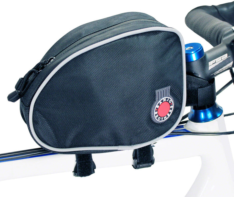 Load image into Gallery viewer, Banjo-Brothers-Large-Top-Tube-Bag-Top-Tube-Stem-Bag-Reflective-Bands-BG8137