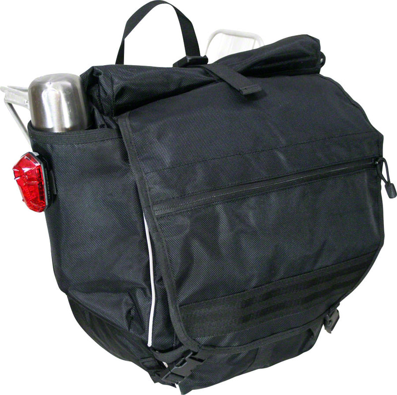 Load image into Gallery viewer, Banjo-Brothers-Waterproof-Backpack-Pannier-Panniers-Waterproof-Reflective-Bands-BG8203-Road-Touring-Panniers
