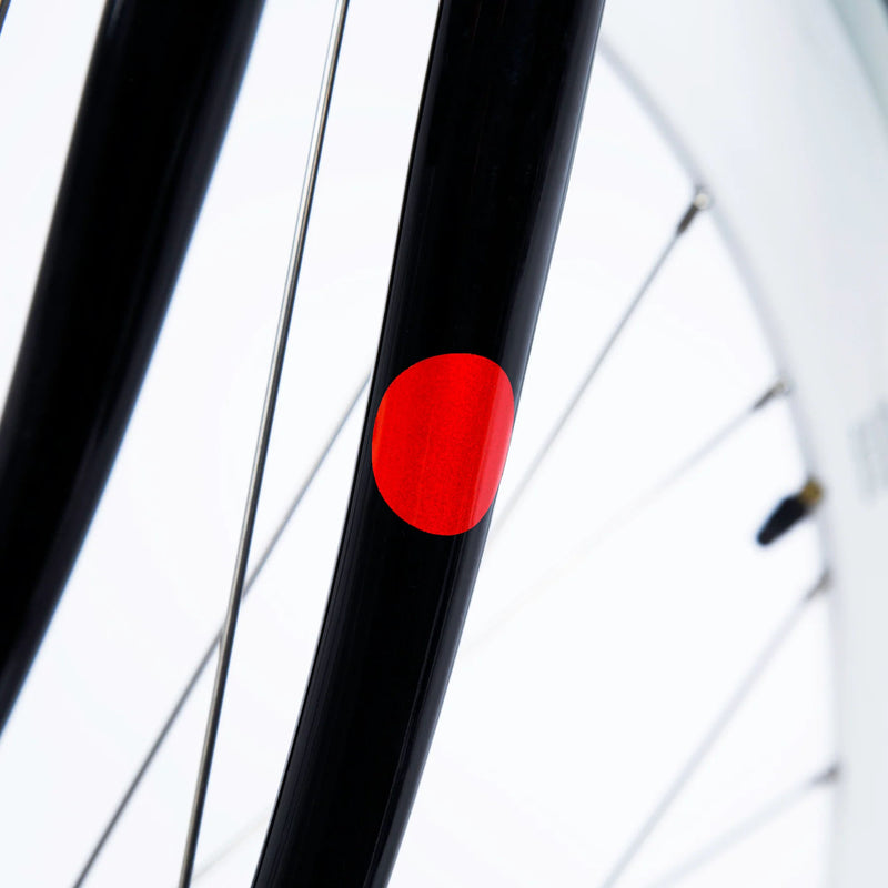 Load image into Gallery viewer, Bookman Visibility Reflective Stickers, Dots, Red