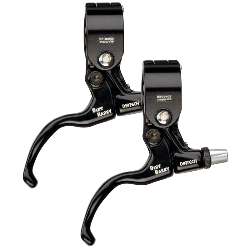 Load image into Gallery viewer, Diatech Dirty Harry Tech99D Brake Levers - Right, Black | Forged Aluminum, Adjustable Reach, Knuckle Clearance for MTB & Downhill Bikes