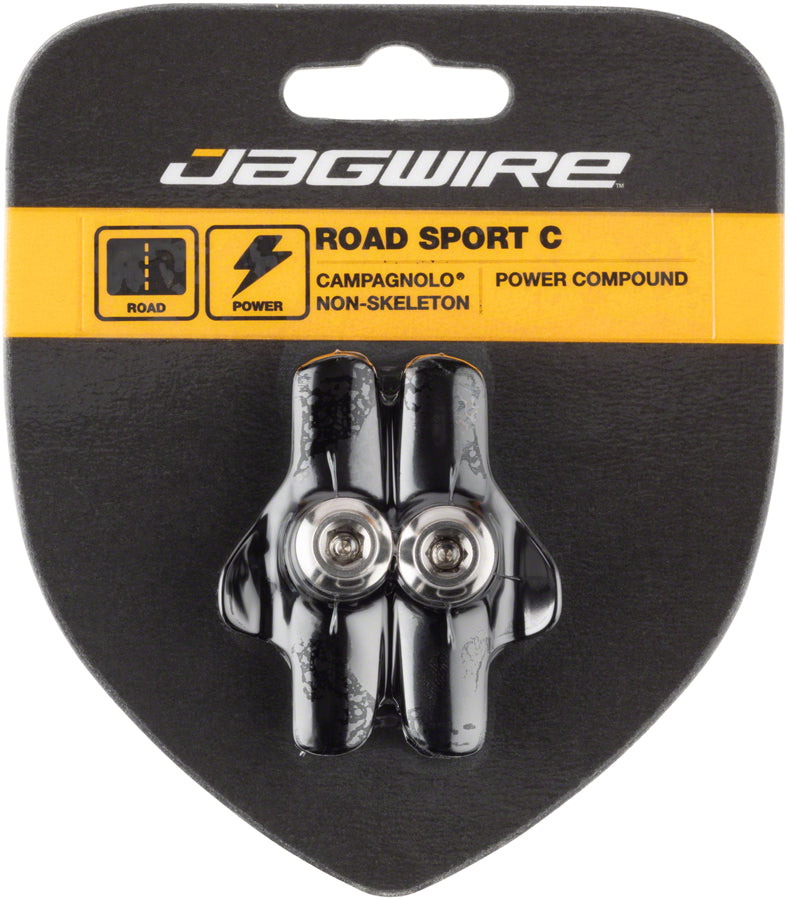 Load image into Gallery viewer, Pack of 2 Pair Jagwire Road Sport C Brake Pads Campagnolo Non-Skeleton