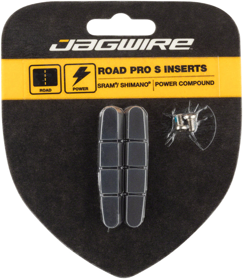 Load image into Gallery viewer, Pack of 2 Pair Jagwire Road Pro S Brake Pad Inserts SRAM or Shimano Compatible