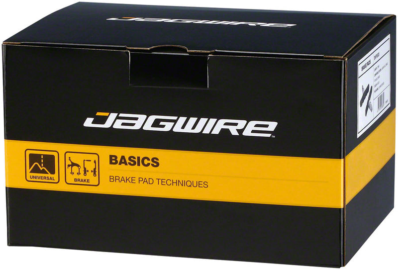 Load image into Gallery viewer, Jagwire Mountain Sport V-Brake Pads Threaded Post Black Box of 50 Pairs