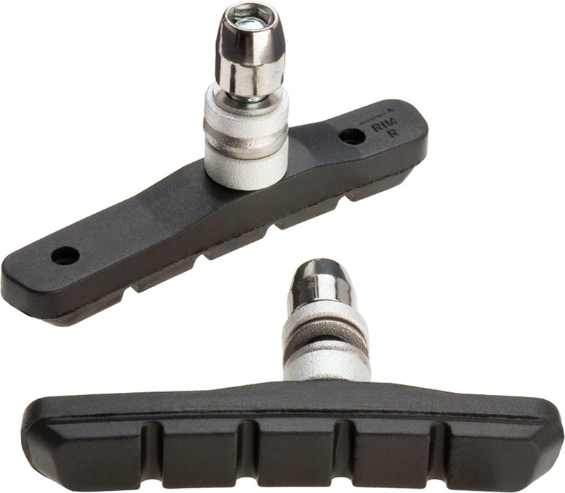 Load image into Gallery viewer, Jagwire-Mountain-Sport-Threaded-Brake-Shoe-Threaded-Post-Mountain-Bike-BR0037-Bicycle-Brake-Pads