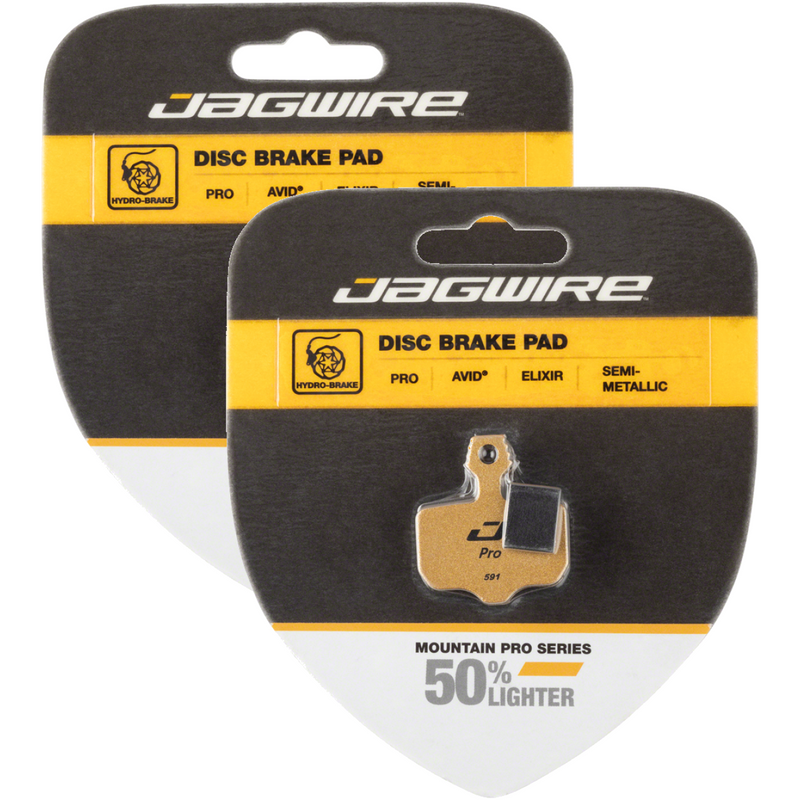 Load image into Gallery viewer, Jagwire-Disc-Brake-Pad-Semi-Metallic-BR0063PO2-Disc-Brake-Pads