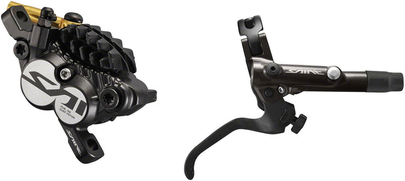 Load image into Gallery viewer, Shimano Saint BR-M820 Hydraulic Disc Brake Set 4-Piston Front & Rear with Adjustable Levers