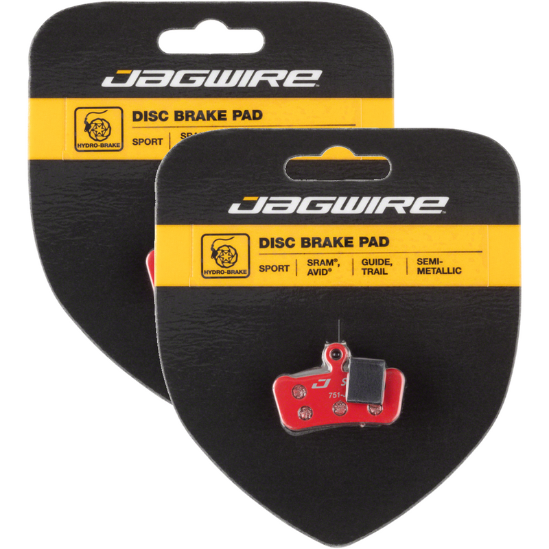 Load image into Gallery viewer, Jagwire-Disc-Brake-Pad-Semi-Metallic-BR0082PO2-Disc-Brake-Pads