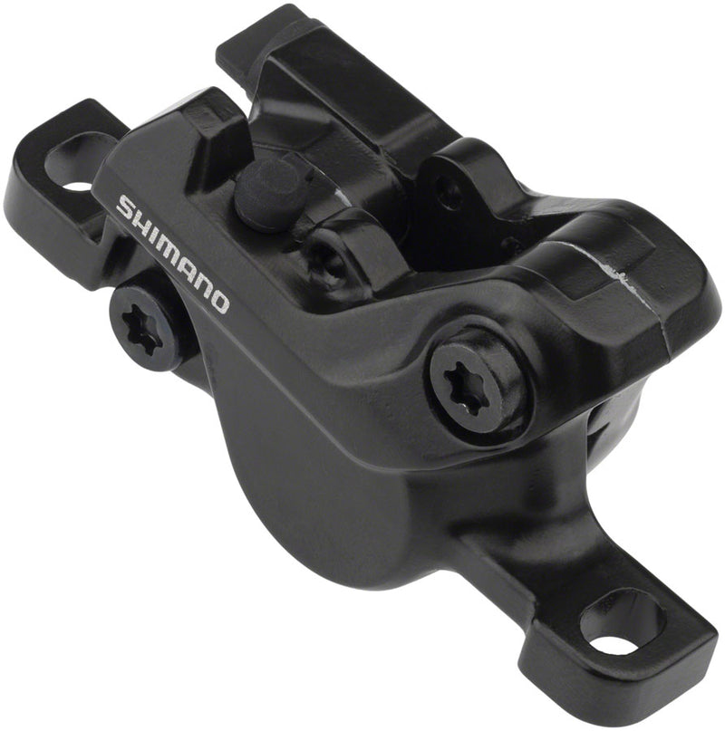 Load image into Gallery viewer, Shimano BR-MT500 Disc Brake Caliper - 2-piston Post Mount Resin Pads Front or