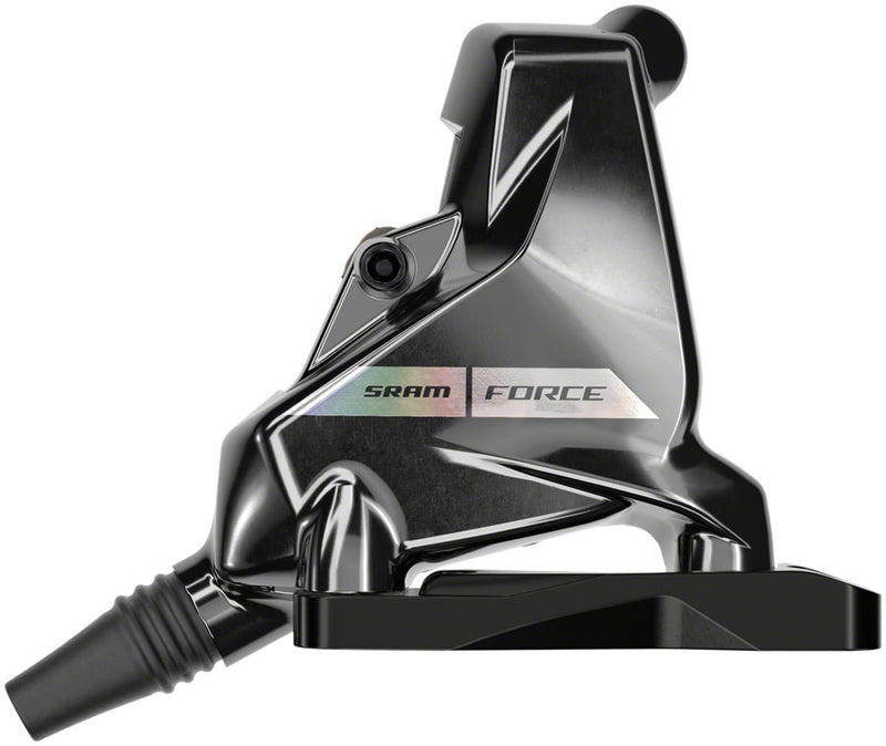 Load image into Gallery viewer, SRAM Force AXS eTap Hydraulic Disc Brake Caliper Assembly - Front or Rear, Flat Mount, Iridescent Gray, D2