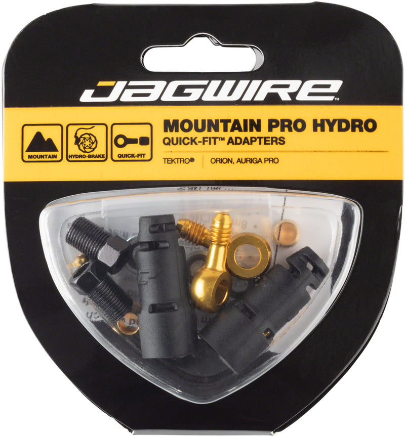 Load image into Gallery viewer, Jagwire-Tektro-Quick-Fit-Adapters-Disc-Brake-Hose-Kit-Mountain-Bike-Downhill-Bike-Fat-Bike-Hardtail-Bike-Gravel-Bike-Cyclocross-Bike-BR0419-Disc-Brake-Hose-Kit-For-Bicycle