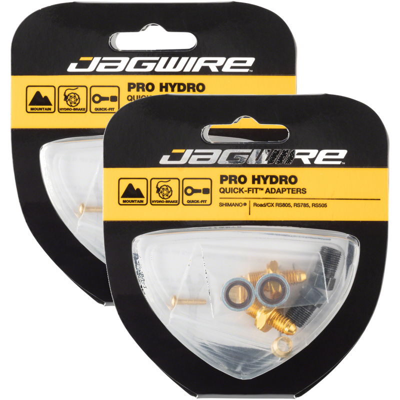 Load image into Gallery viewer, Jagwire-Shimano-Pro-Quick-Fit-Adaptors-Disc-Brake-Hose-Kit-Mountain-Bike-BR0424PO2-Disc-Brake-Hose-Kit-For-Bicycle