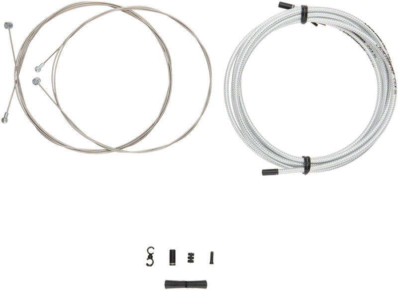 Load image into Gallery viewer, Jagwire Universal Sport Brake Cable Kit Sterling Silver With Lined Housing
