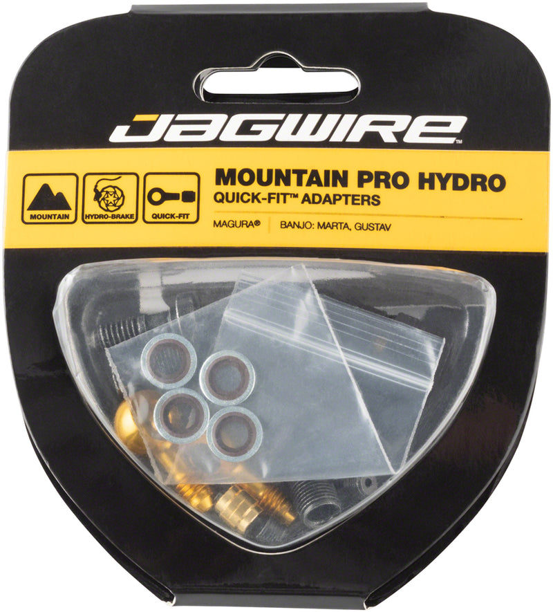 Load image into Gallery viewer, Jagwire-Magura-Pro-Quick-Fit-Adapters-Disc-Brake-Hose-Kit-Mountain-Bike-Downhill-Bike-Fat-Bike-Hardtail-Bike-Gravel-Bike-Cyclocross-Bike-BR0450-Disc-Brake-Hose-Kit-For-Bicycle