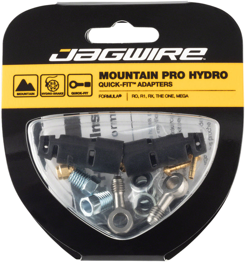 Load image into Gallery viewer, Jagwire-Formula-Pro-Quick-Fit-Adapters-Disc-Brake-Hose-Kit-Mountain-Bike-Downhill-Bike-Fat-Bike-Hardtail-Bike-Gravel-Bike-Cyclocross-Bike-BR0453-Disc-Brake-Hose-Kit-For-Bicycle