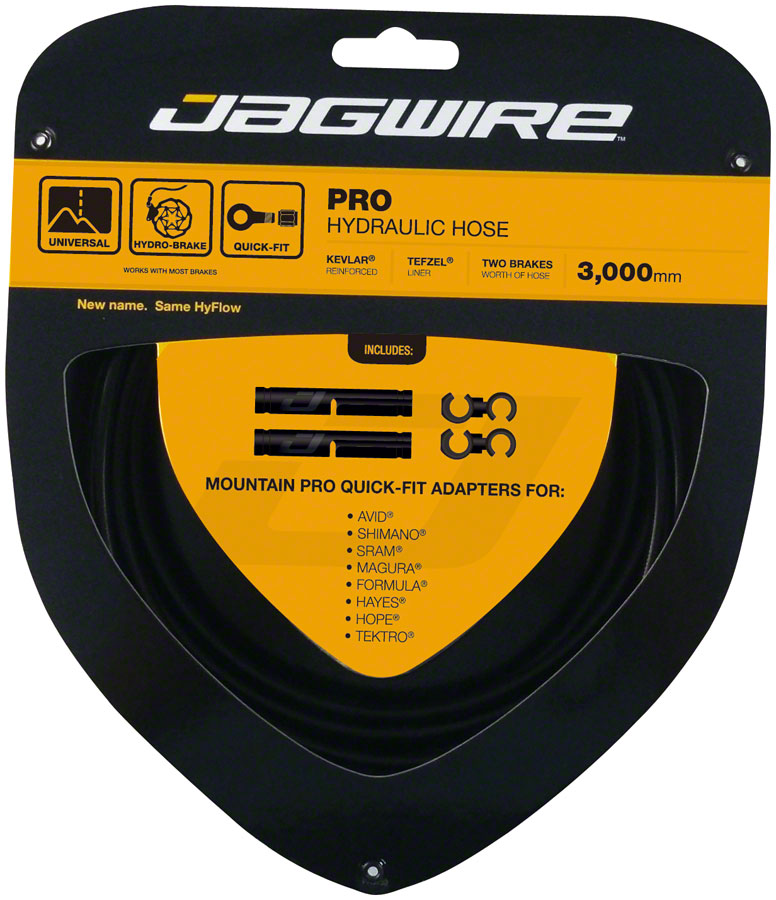 Load image into Gallery viewer, Jagwire Pro Hydraulic Disc Brake Hose Kit & Quick-Fit Adapters for Hope Brakes | Durable Tefzel, Kevlar Reinforced, Universal Compatibility