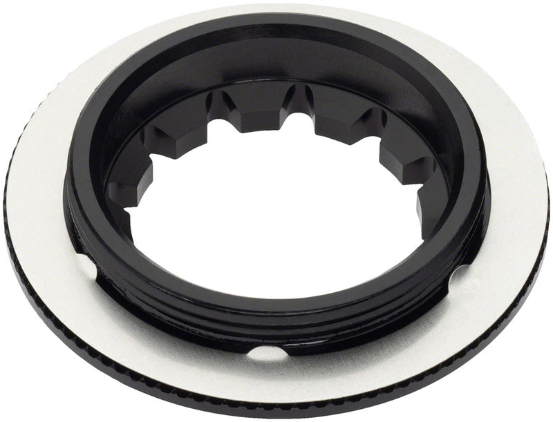 Load image into Gallery viewer, Wolf Tooth Centerlock Rotor Lockring - Internal Spline Centerlock Rotor Lockring - Internal Spline Black