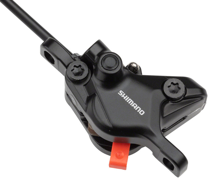 Load image into Gallery viewer, Shimano Deore BL-M4100/BR-MT410 Disc Brake and Lever - Rear, Hydraulic, Resin Pads, Gray