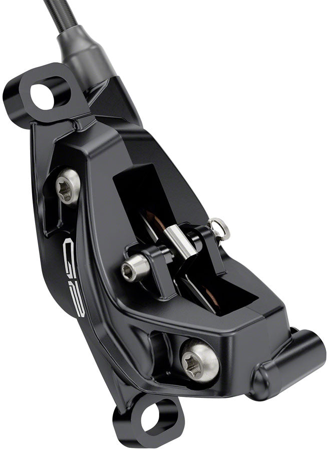 Load image into Gallery viewer, SRAM G2 RS Disc Brake and Lever - Front, Hydraulic, Post Mount, Diffusion Black Anodized, A2
