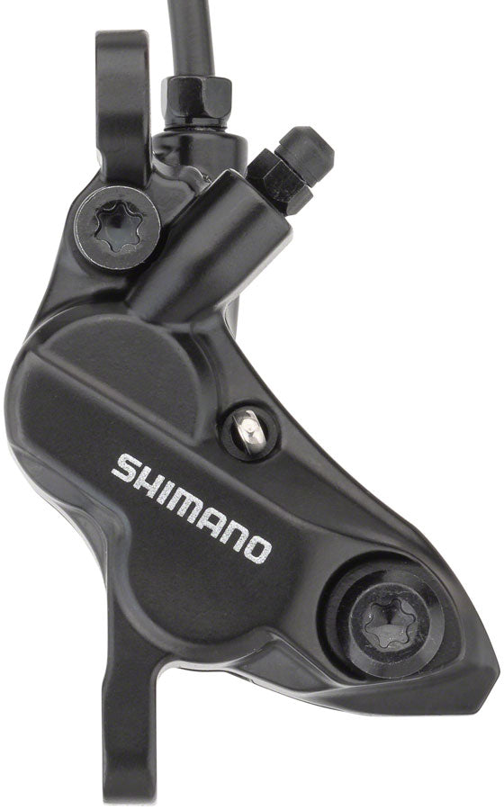 Load image into Gallery viewer, Shimano Deore BL-MT501/BR-MT520 Disc Brake and Lever - Rear, Hydraulic, Post Mount, Black