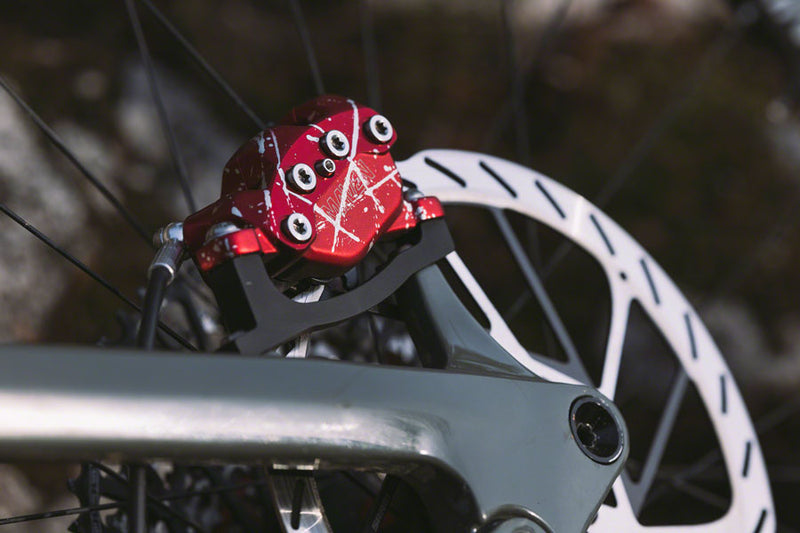 Load image into Gallery viewer, SRAM Limited Edition Maven Red Ultimate Stealth Expert Disc Brake Kit - Front/Rear Complete Brake Sets with 4 Rotors: 1x220mm, 2x200mm,1x180mm