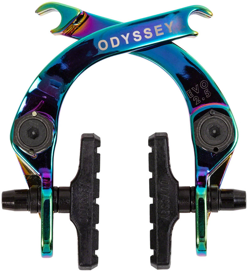 Load image into Gallery viewer, Odyssey Evolver 2.5 U-Brake Set Frt or Rr Caliper,Lever and Cable Oil Slick