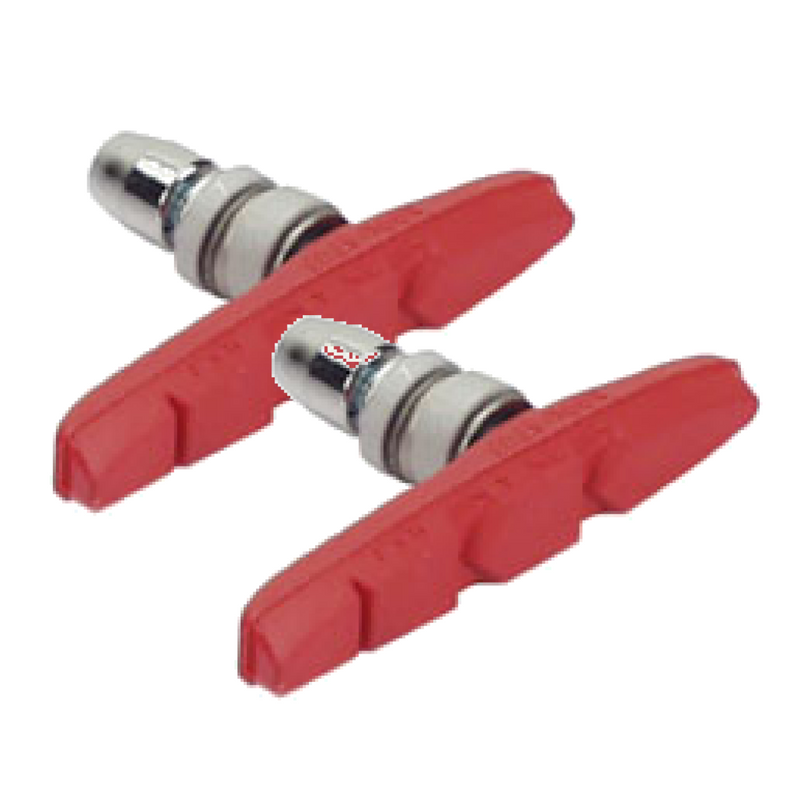 Load image into Gallery viewer, Kool-Stop-Kool-Stop-Thinline-Brake-Shoe-Threaded-Post-Mountain-Bike-Dirt-Jumper-Hybrid-Comfort-Bike-BR1121PO2-Bicycle-Brake-Pads
