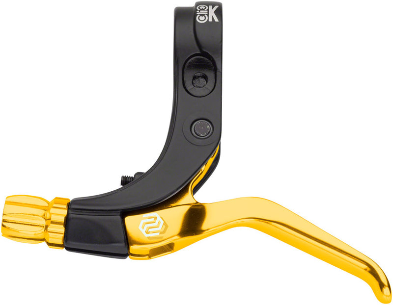 Load image into Gallery viewer, Promax Click V-Point Brake Lever - Long Reach, Gold