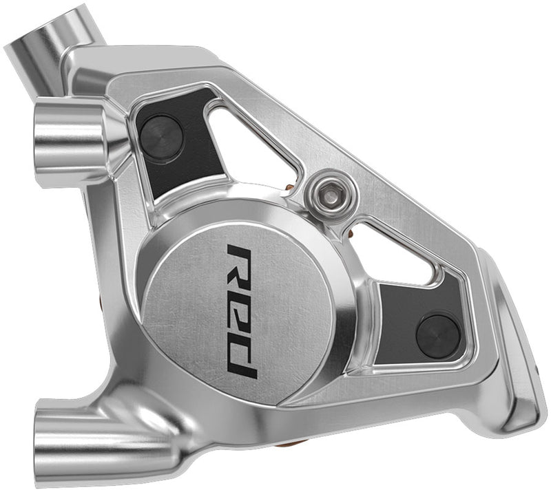 Load image into Gallery viewer, SRAM RED Aero Disc Brake and Lever - Front, Flat Mount, 20mm Offset, 1100mm Hose, Carbon Lever Blade, Black/Silver, E1