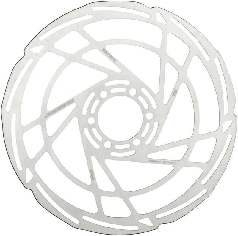 Load image into Gallery viewer, Jagwire Sport SR1 Disc Brake Rotor 180mm 6-Bolt Disc Silver Stainless Steel