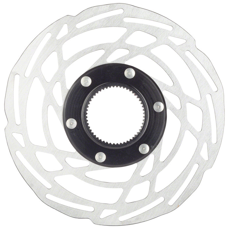 Load image into Gallery viewer, Jagwire Sport SR1 Disc Brake Rotor - 203mm, Center Lock, Silver