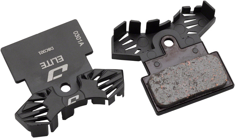 Load image into Gallery viewer, Pack of 2 Pairs of Jagwire Elite Cooling Disc Brake Pads for Shimano