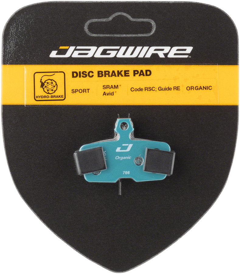 Load image into Gallery viewer, Jagwire Sport Organic Disc Brake Pads for SRAM Code RSC, R, Guide RE