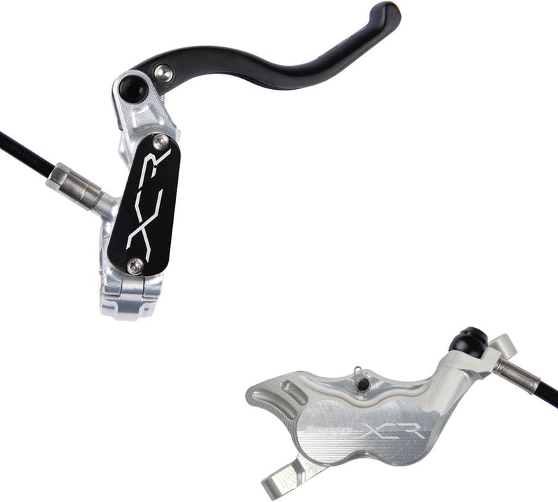 Load image into Gallery viewer, Hope XCR Pro E4 Hydraulic Disc Brake Set Front & Rear Post Mount, Carbon Lever, Lightweight Performance