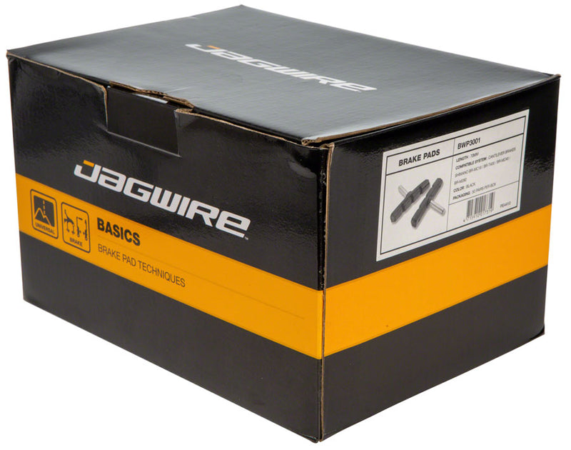 Load image into Gallery viewer, Jagwire-Mountain-Sport-Smooth-Brake-Shoe-Non-Threaded-Post-Mountain-Bike-BR1432-Bicycle-Brake-Pads