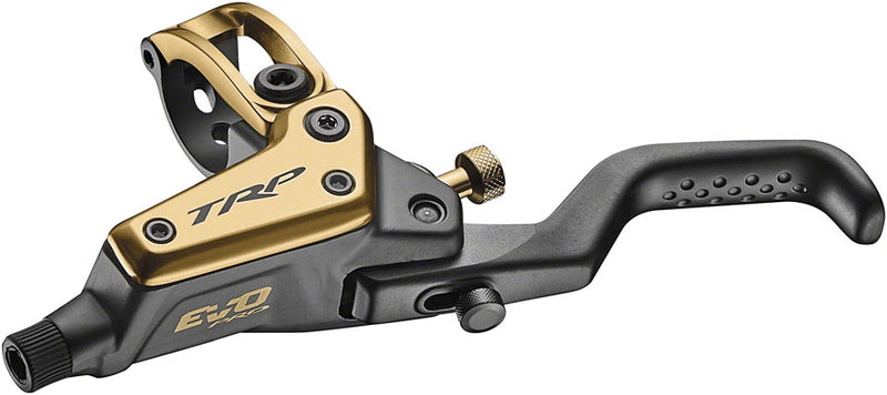 Load image into Gallery viewer, TRP EVO Pro HD-M9040 Disc Brake and Lever - Left/Front or Rear, 1900mm Hose, Post Mount, 4-Piston, Gold