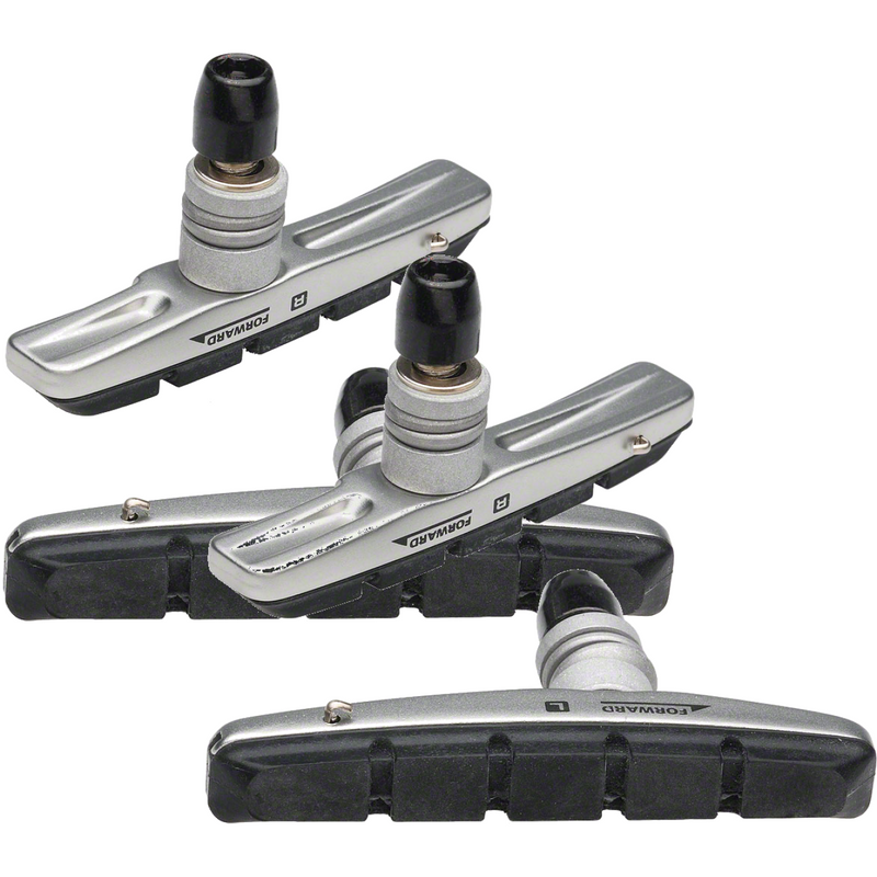 Load image into Gallery viewer, Shimano-Mountain-Brake-Shoes-Brake-Shoe-Threaded-Post-Mountain-Bike-BR1512PO2-Bicycle-Brake-Pads