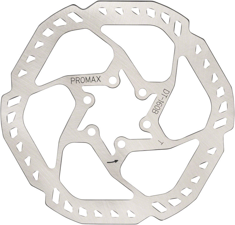 Load image into Gallery viewer, Promax Endurance E1 Disc Brake Rotor - 160mm, 6-Bolt, Silver