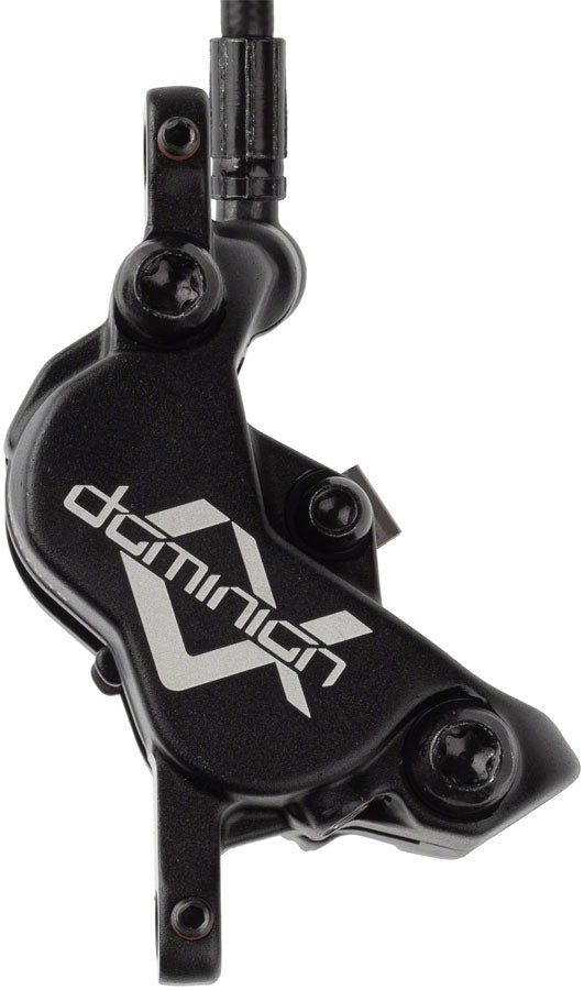 Load image into Gallery viewer, Hayes Dominion A4 Disc Brake and Lever - Rear, Hydraulic, Post Mount, Stealth Black/Gray