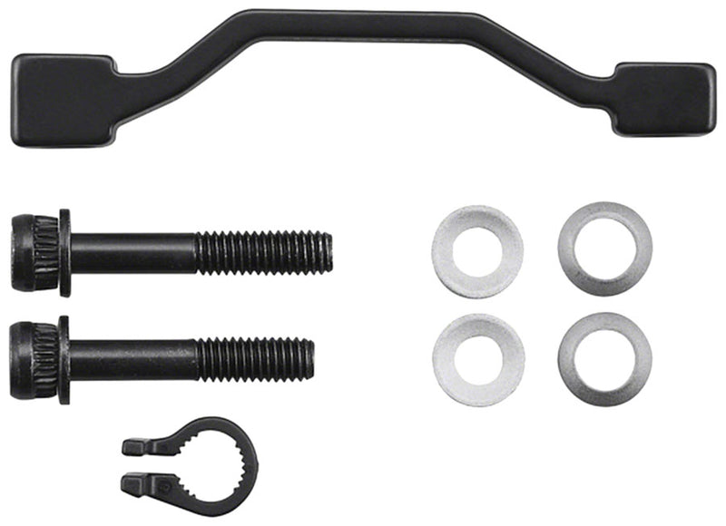 Load image into Gallery viewer, Shimano SM-MA-F220P/PL Disc Brake Adaptor - 203mm Post Mount Fork/Frame