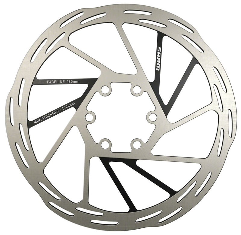 Load image into Gallery viewer, SRAM Paceline Disc Brake Rotors 140mm & 160mm - 6-Bolt, Quiet, High-Performance Road Bike Components