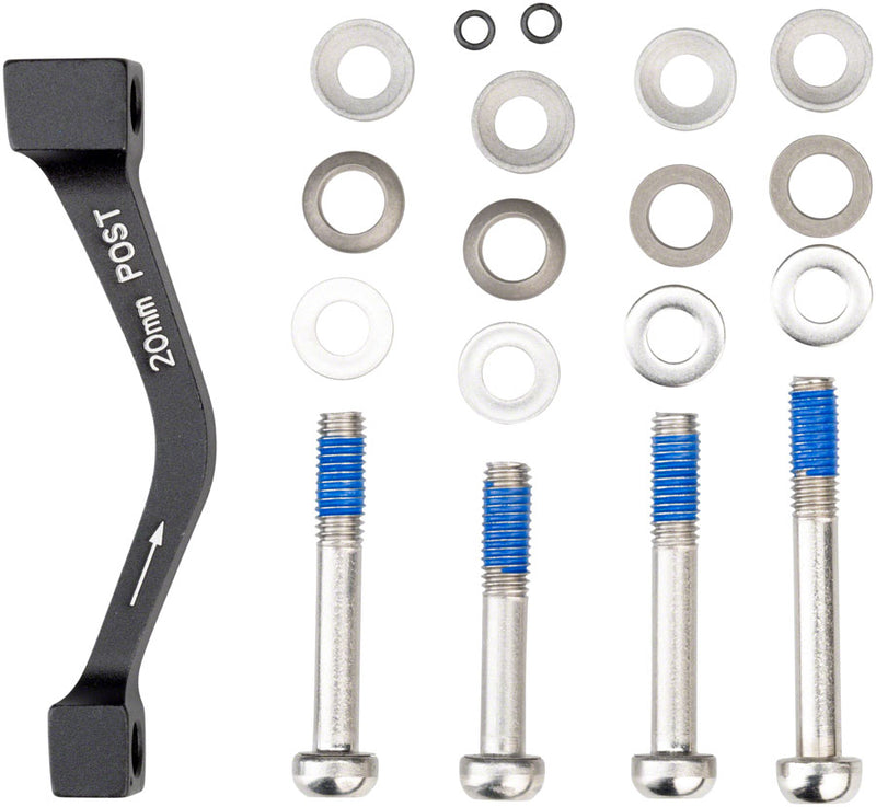 Load image into Gallery viewer, SRAM/Avid Disc Brake Adapters Bundle Post-Mount & 20mm Mounting Kits for 160/140mm Rotors