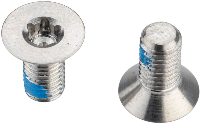 Load image into Gallery viewer, SRAM Flat Mount Fork Adaptor Bolts 5mm Titanium