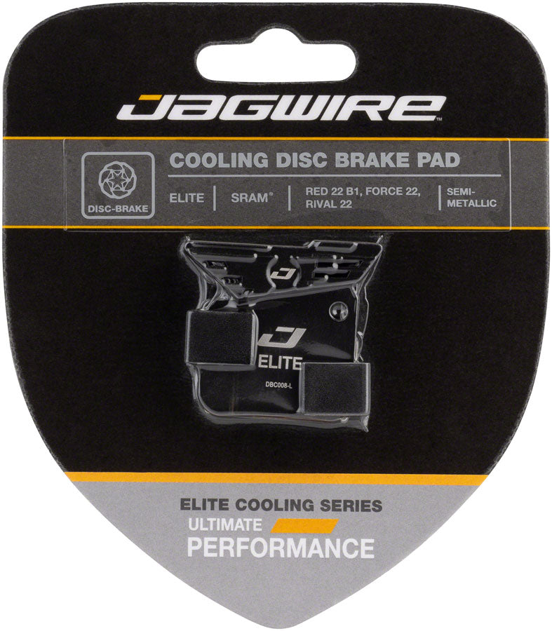 Load image into Gallery viewer, Jagwire Elite Cooling Disc Brake Pad Backed Fits SRAM Red 22 Force 22 Rival 22