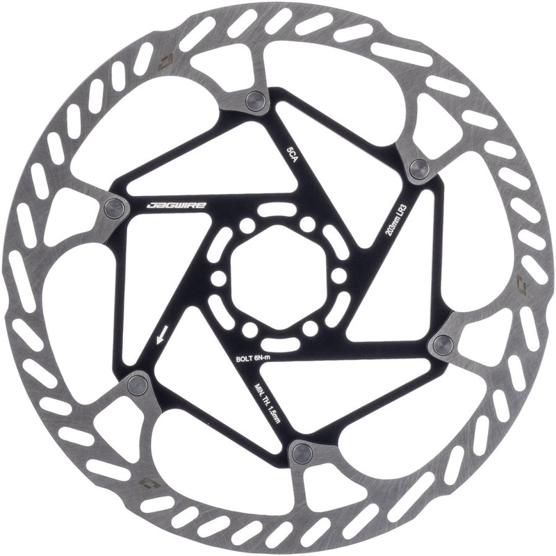 Load image into Gallery viewer, Jagwire Pro LR3 Disc Brake Rotor - 203mm, 6-Bolt, 1.8mm Thickness