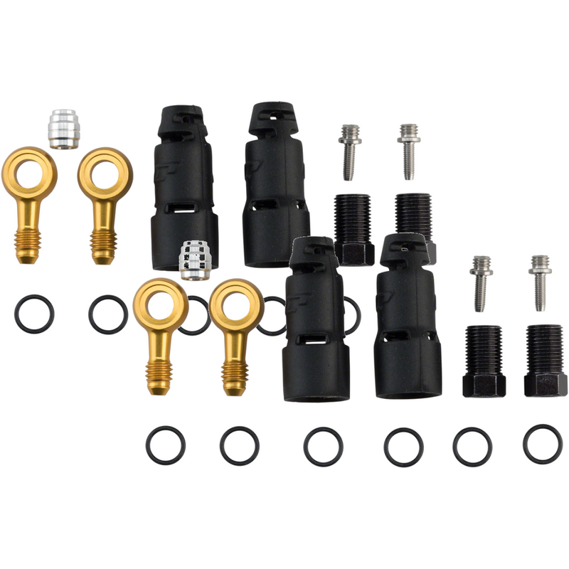 Load image into Gallery viewer, Jagwire-Pro-Quick-Fit-Adaptor-Kits-for-SRAM-Avid-Disc-Brake-Hose-Kit-Mountain-Bike-BR2484PO2-Disc-Brake-Hose-Kit-For-Bicycle